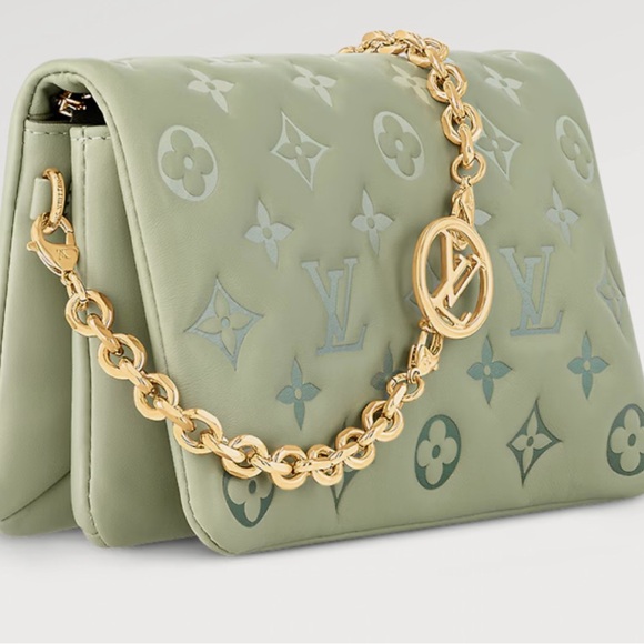 Louis Vuitton Handbags - Authentic LV Louis Vuitton Pochette Coussin-Sage. Excellent condition, **Rare